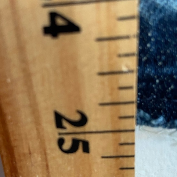 Talbots Flawless Five Pockets Skinny jeans Size 10 Cropped Women's Color Blue - Picture 7 of 9